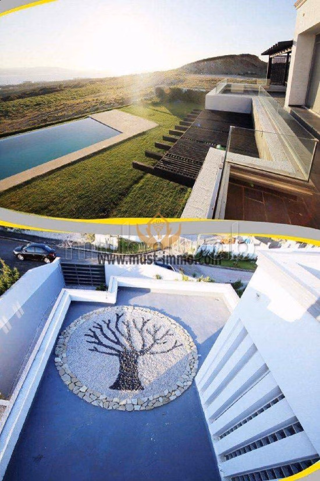 فيلا مساحتها 1800م²، مفروشة، شرفة، 10 غرف، الشرف مغوغة