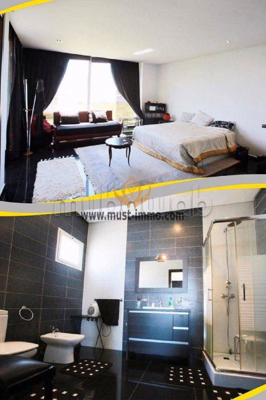 فيلا مساحتها 1800م²، مفروشة، شرفة، 10 غرف، الشرف مغوغة