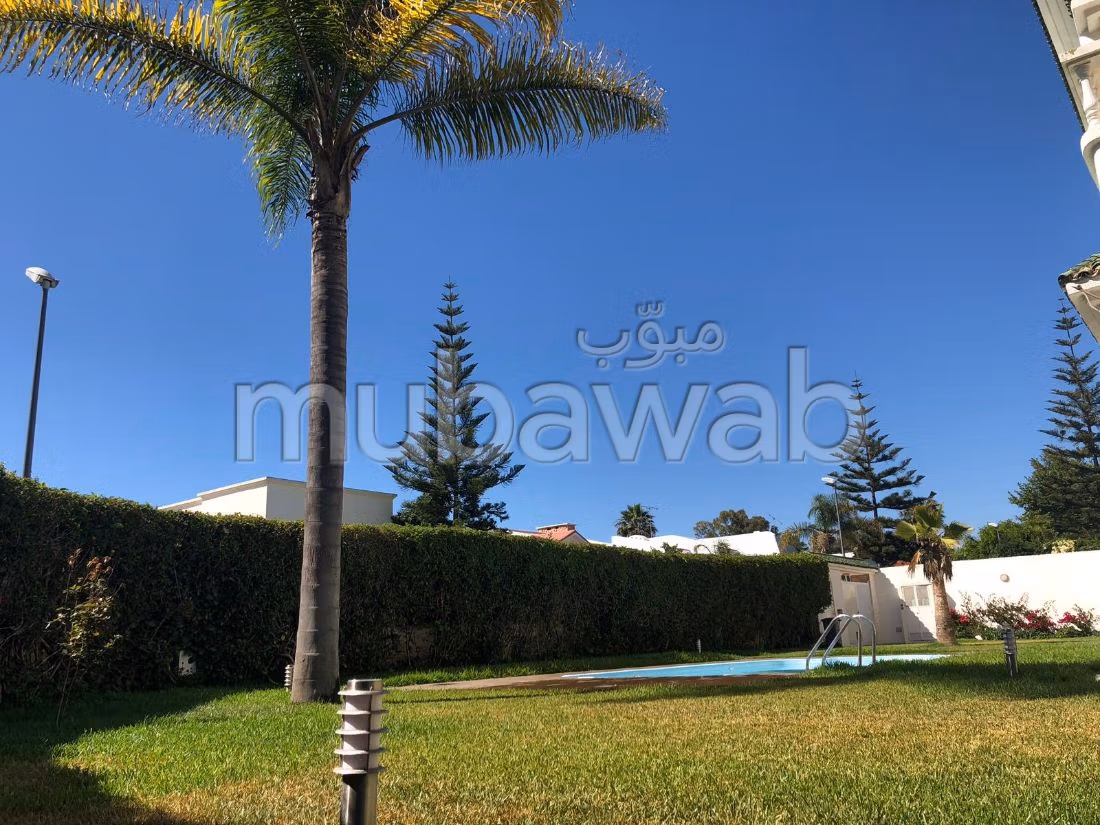 Villa a louer a hay reyad rabat