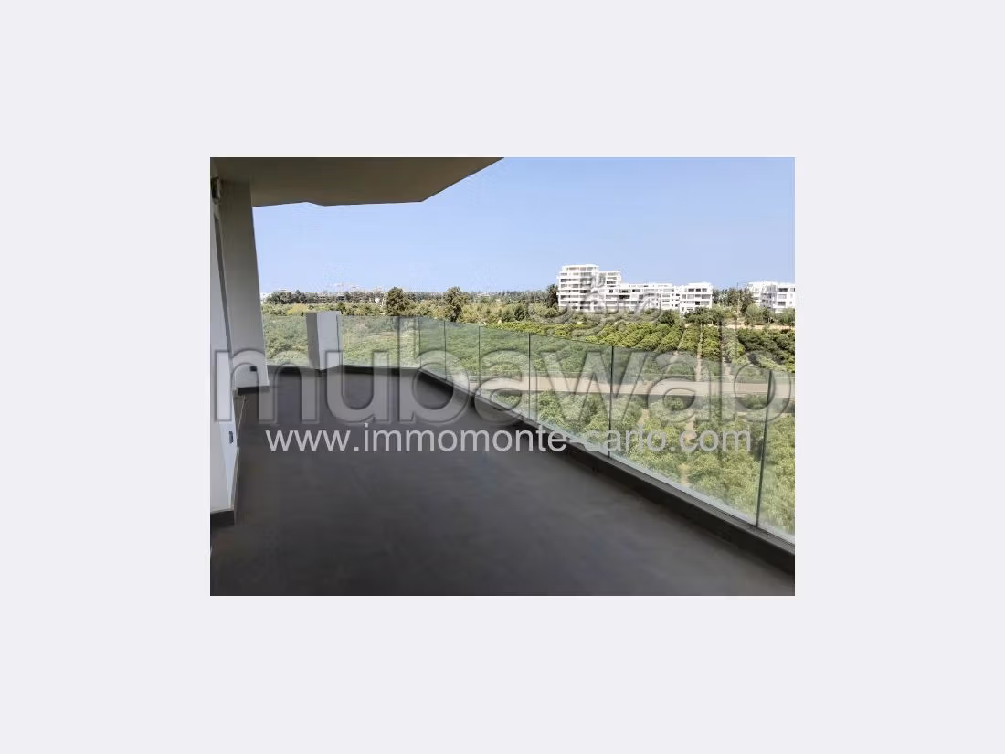 Appartement neuf avec terrasse à louer à Rabat