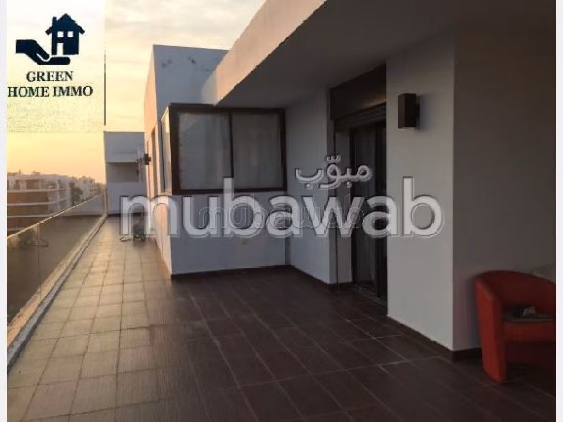 Appartementen huren in Souissi. 4 Slaapkamers. Gemeubileerd.