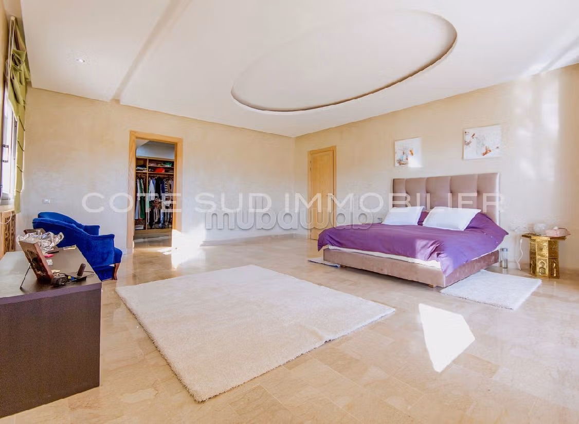 Villa's en luxe woningen beschikbaar in Route d'Agadir - Essaouira. Oppervlakte 50000 m². Airconditioning en zwembad. 
