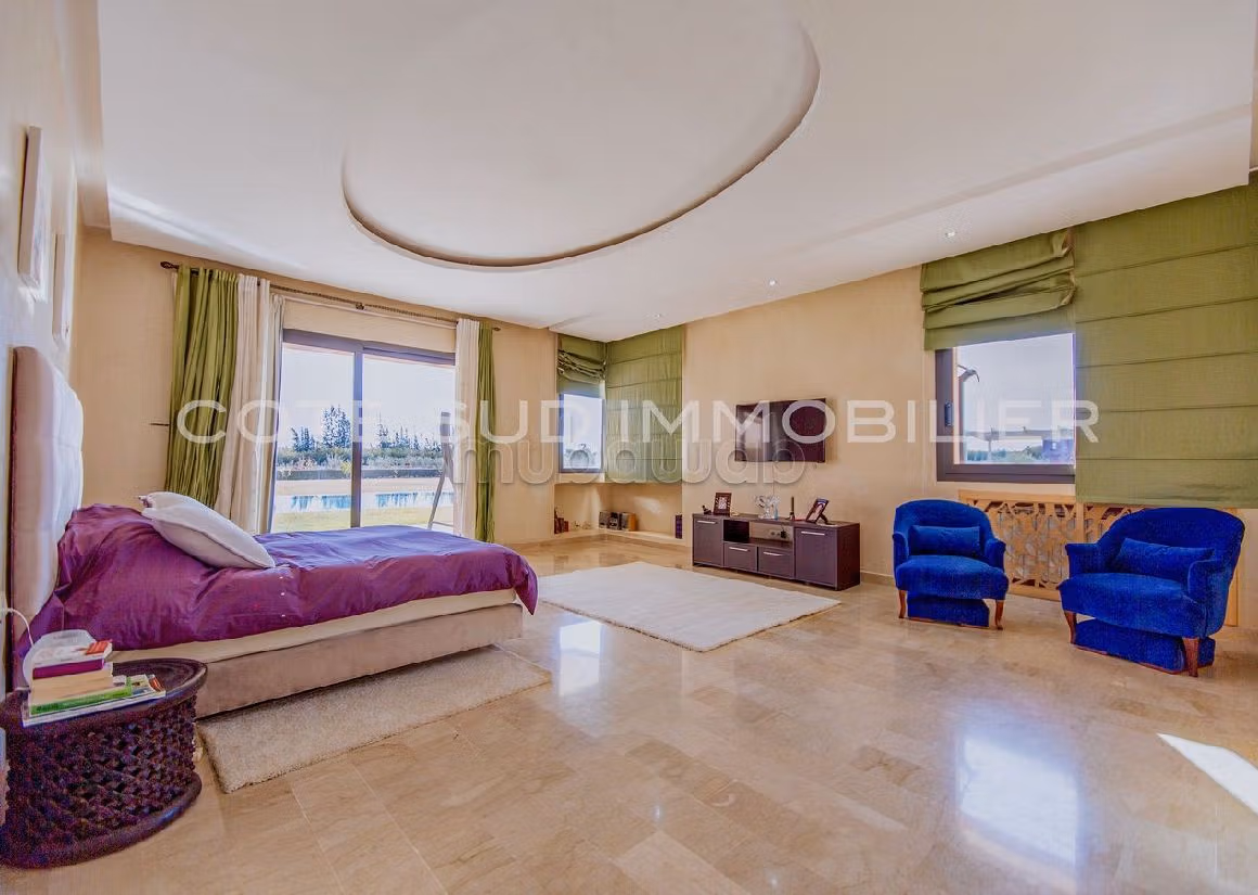 Villa's en luxe woningen beschikbaar in Route d'Agadir - Essaouira. Oppervlakte 50000 m². Airconditioning en zwembad. 