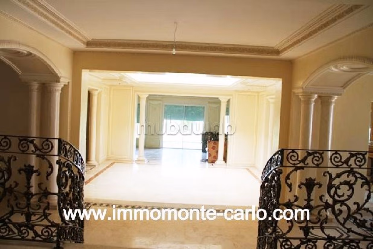 Location villa de prestige au quartier Souissi