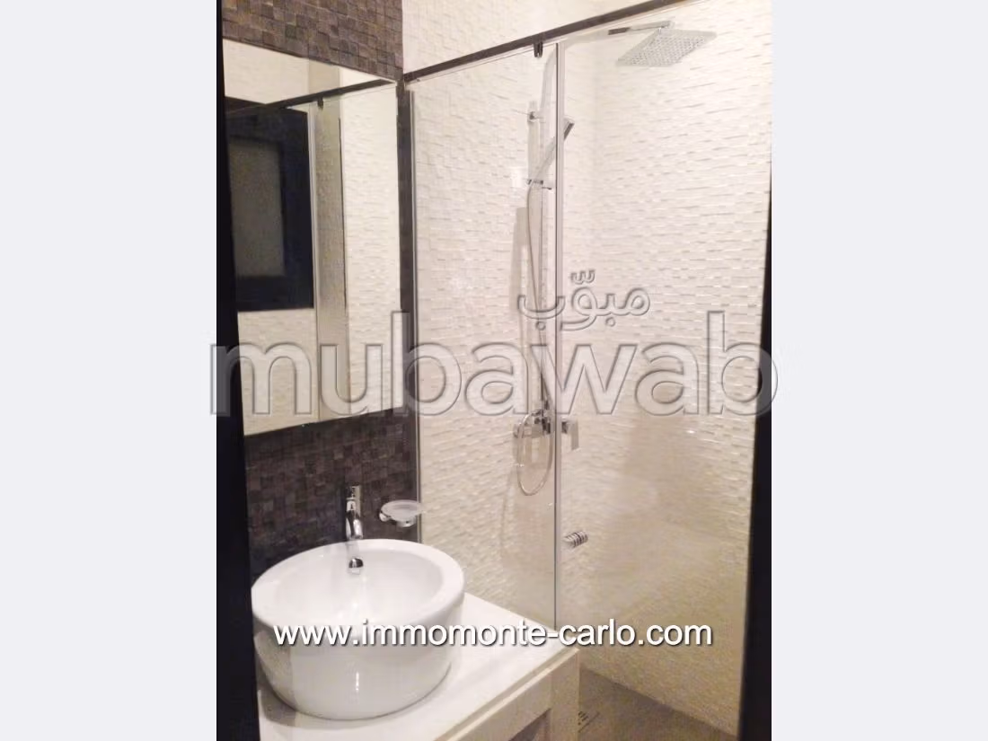 Affitto di uno splendido appartamento a Agdal. Superficie di 170 m². ammobiliato. 