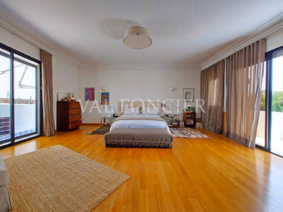 Très belle villa 1000m2 avec piscine en location à Anfa, Casablanca