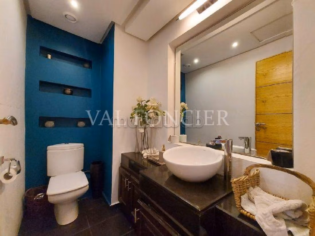 Sublime appartement 3chambres avec terrasse et vue mer en location à Ain Diab