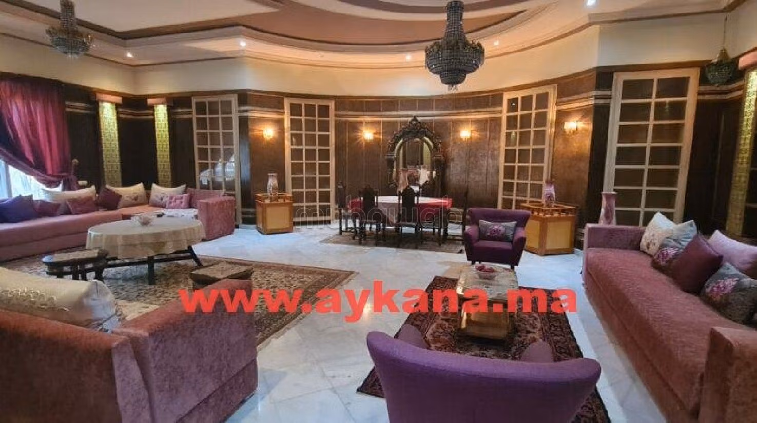 Nu kopen: villa's en luxe woningen in Souissi. 10 Slaapkamers. Dubbel glas, verwarming. 