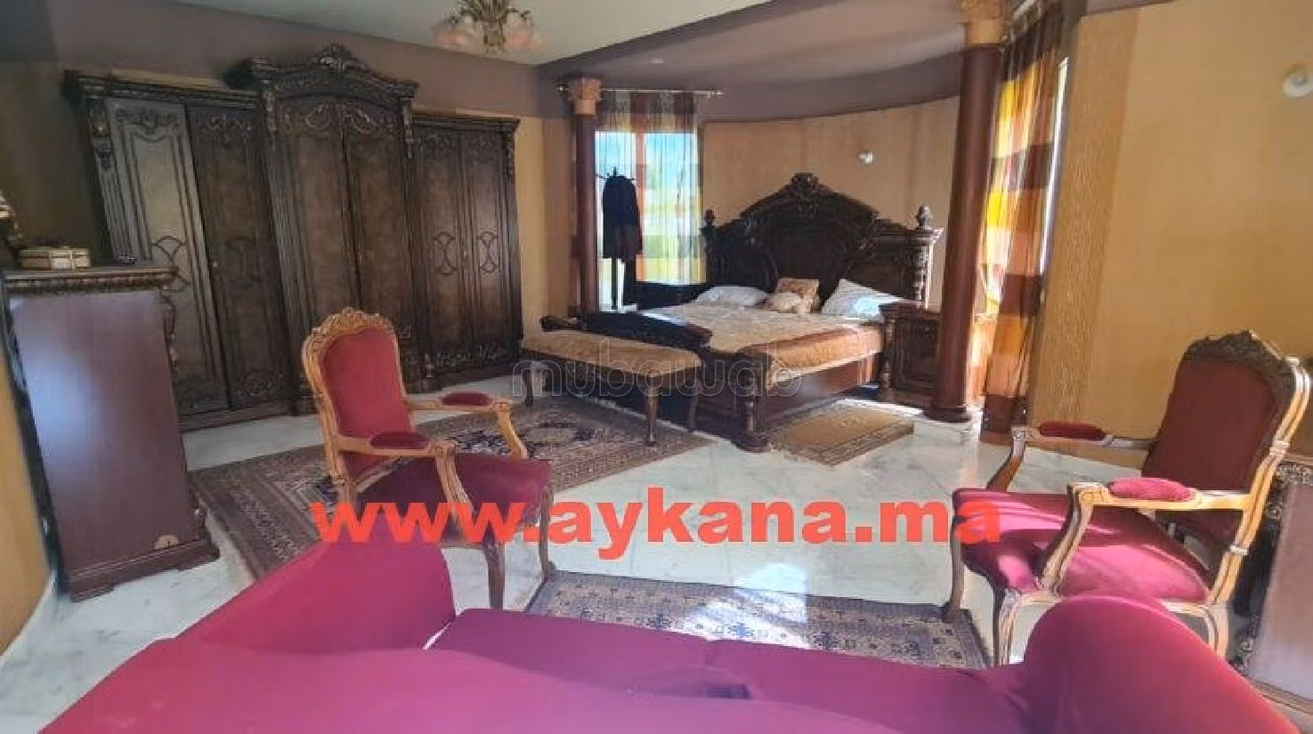 Nu kopen: villa's en luxe woningen in Souissi. 10 Slaapkamers. Dubbel glas, verwarming. 