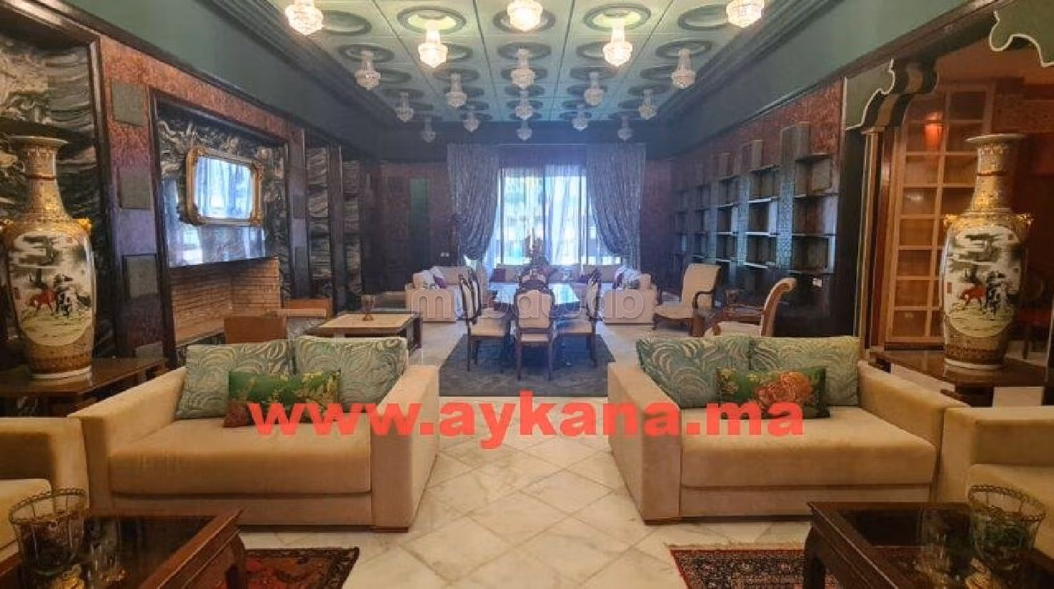 Nu kopen: villa's en luxe woningen in Souissi. 10 Slaapkamers. Dubbel glas, verwarming. 