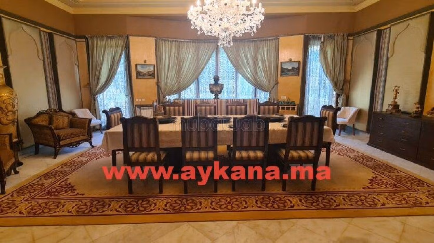 Nu kopen: villa's en luxe woningen in Souissi. 10 Slaapkamers. Dubbel glas, verwarming. 