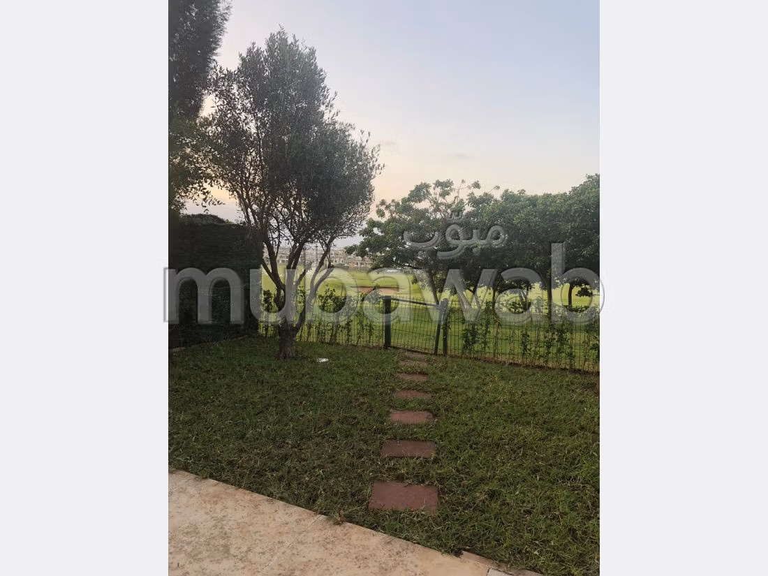 Palmeraie location villa meublée front golf 300 m²