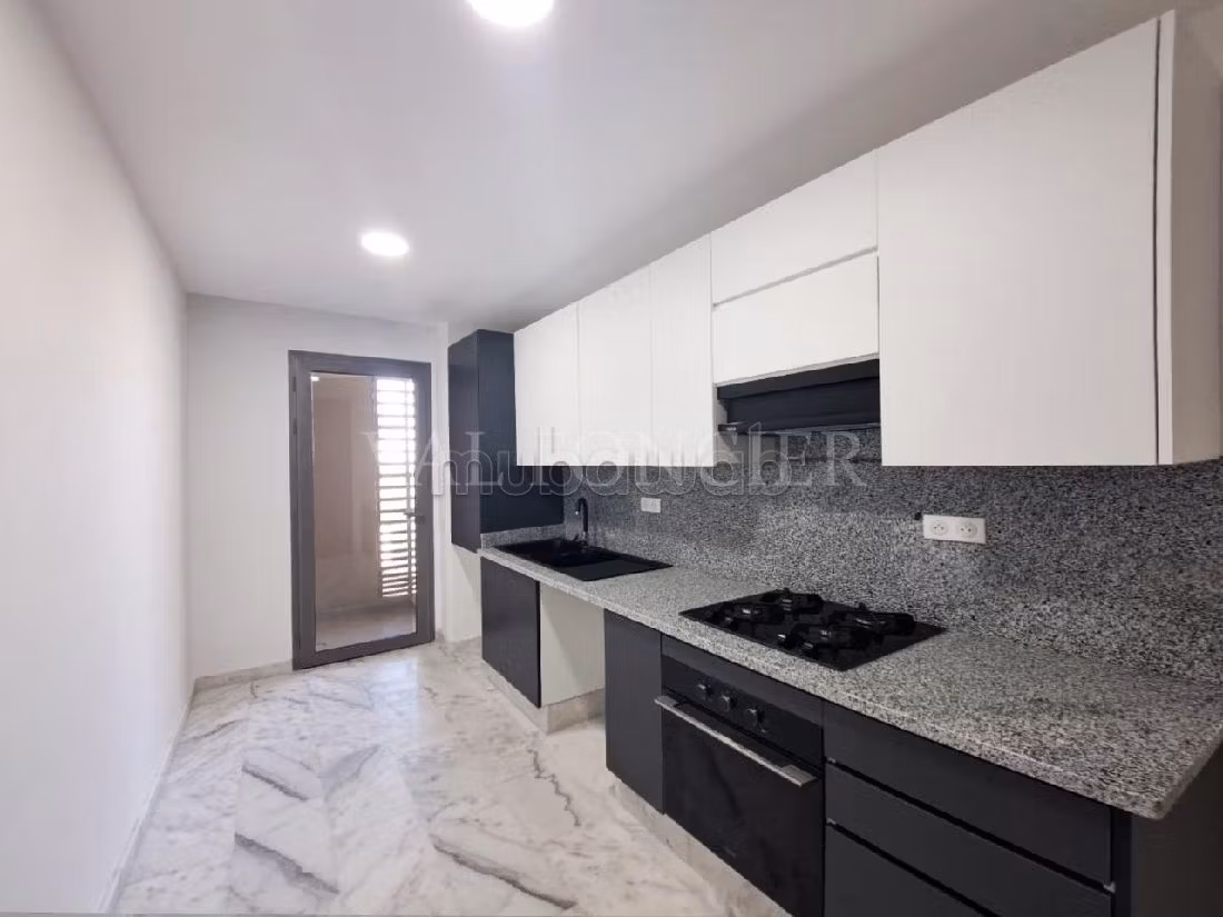 Location superbe appartement neuf 2chambres avec terrasse CFC, Casablanca