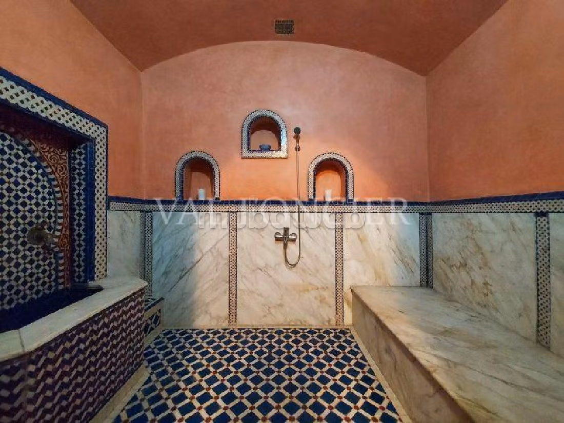 Magnificent villa for rent in Californie. Area 450 m². All comforts with swimming pool and fireplace. 