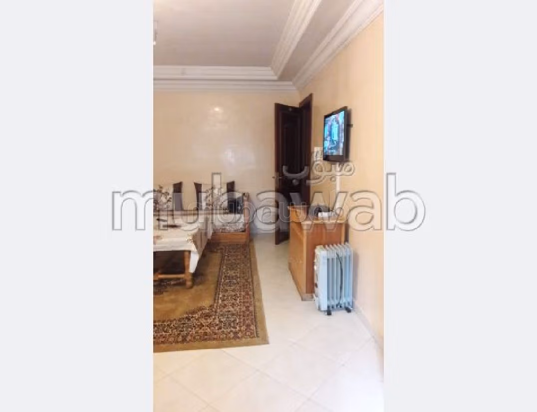 Apartments for rent in Agdal. Dimension 40 m². Well furnished. 