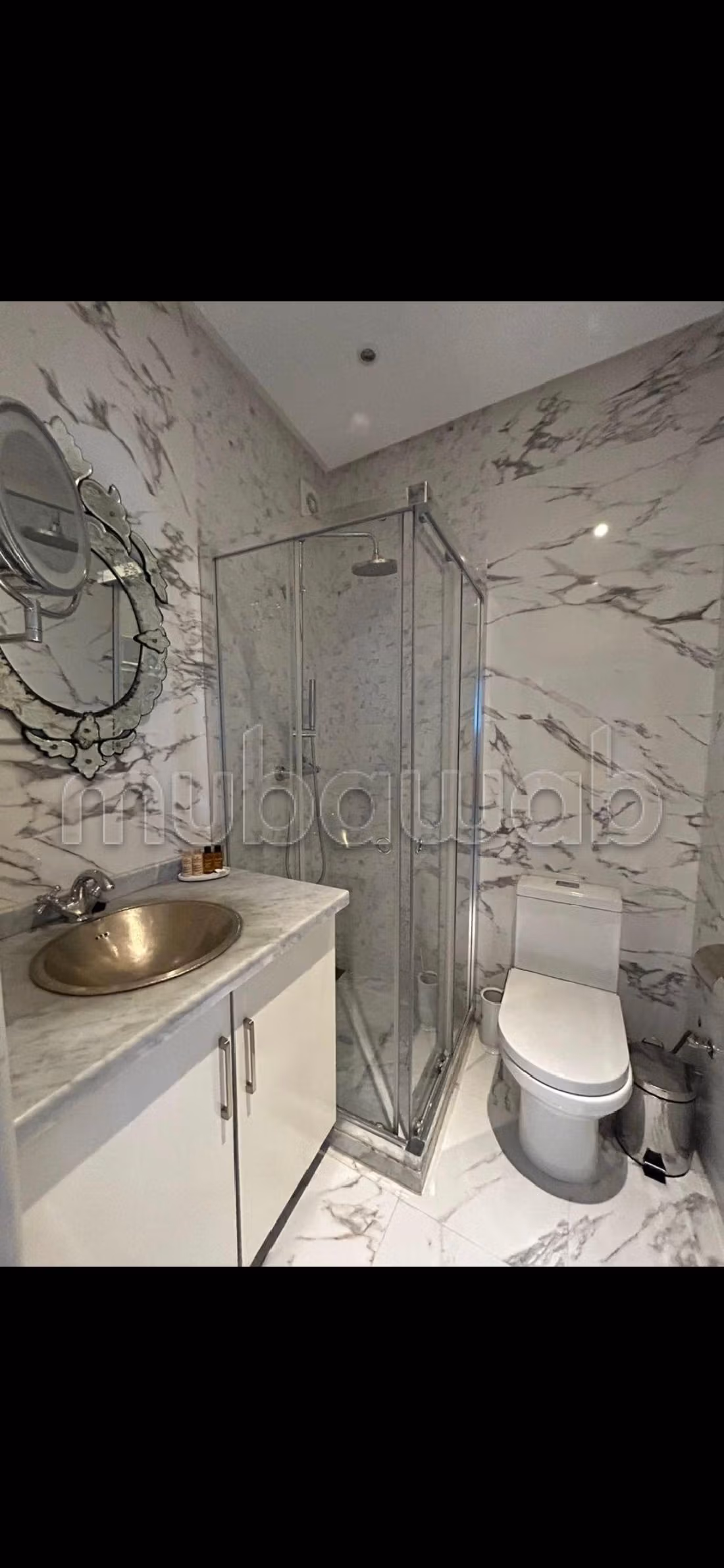 Very nice apartment for rent in Tanger City Center. Large area 65 m². Furnishings. 