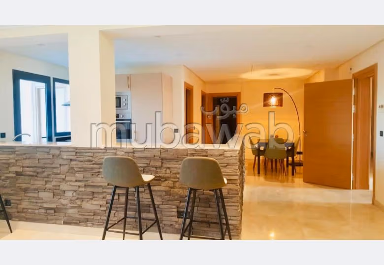 Appartement 2ch à Bouskoura Meublée FRONT GOLF