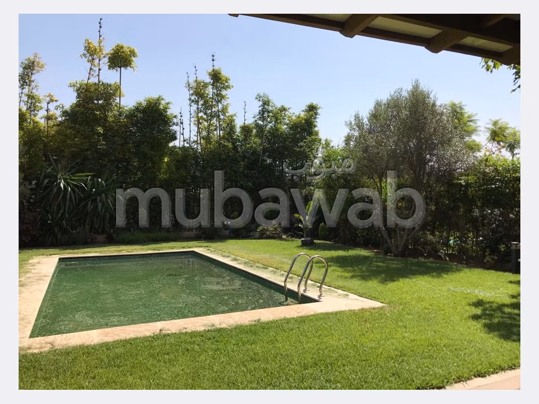 Location Rez de jardin vide ou meublée Palmeraie