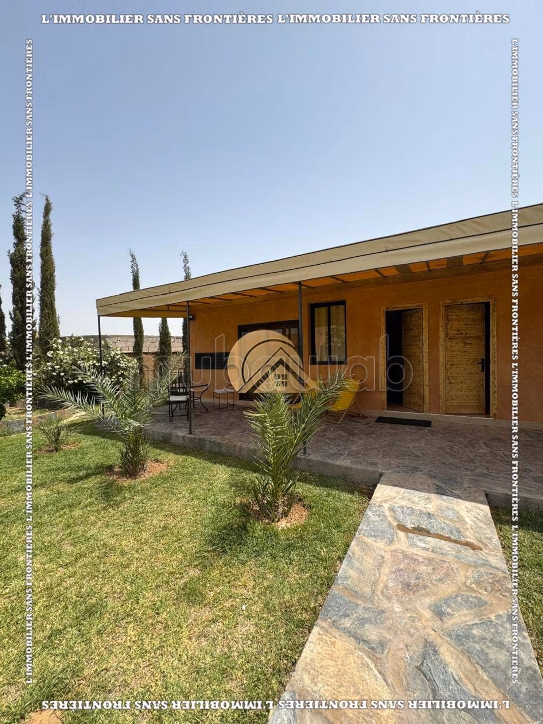 Villa casa vacanze ammobiliata in affitto con piscina riscaldata, giardino privato e bungalow - Route d'Ouarzazate, Marrakech