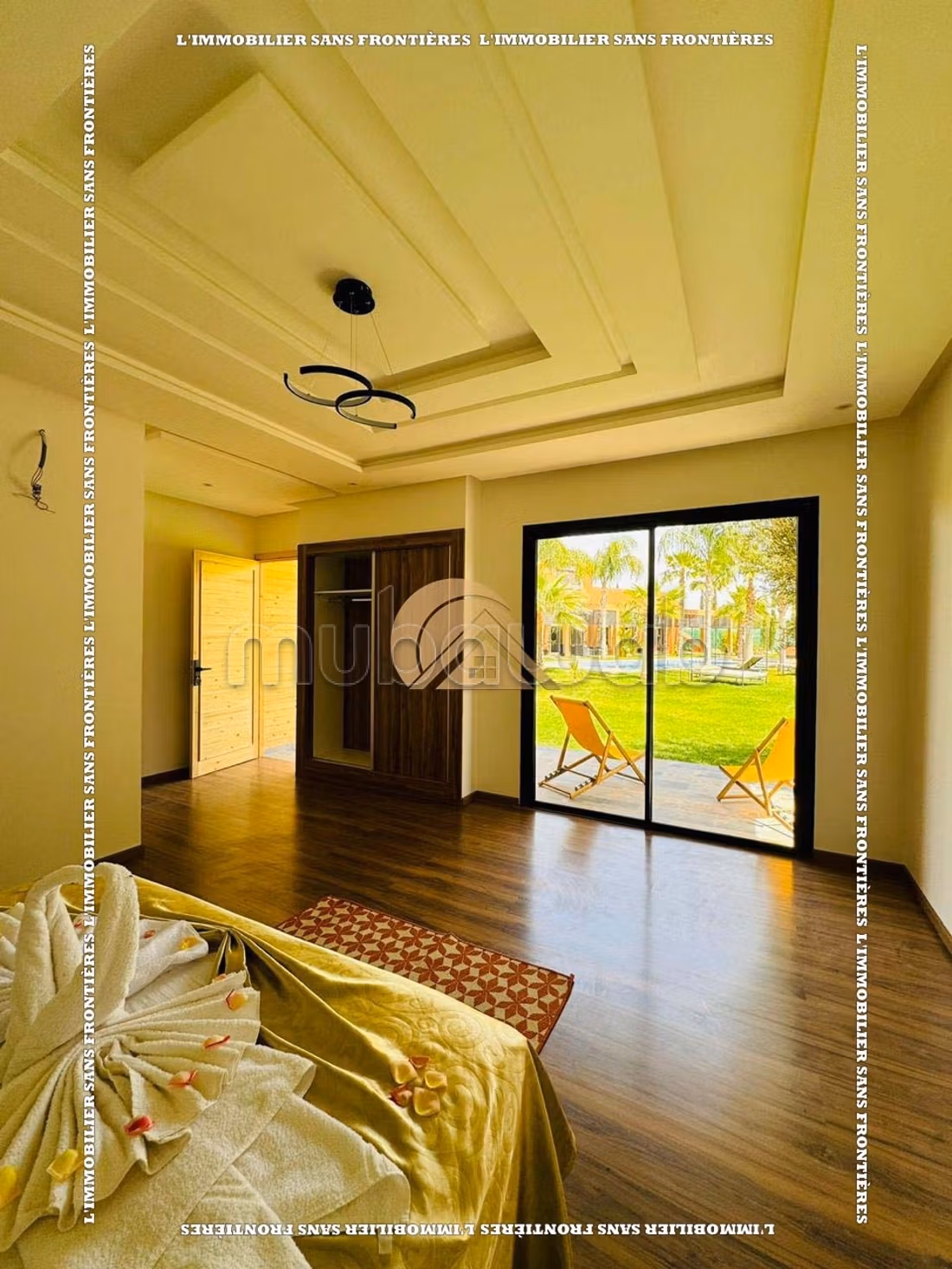 Villa casa vacanze ammobiliata in affitto con piscina riscaldata, giardino privato e bungalow - Route d'Ouarzazate, Marrakech