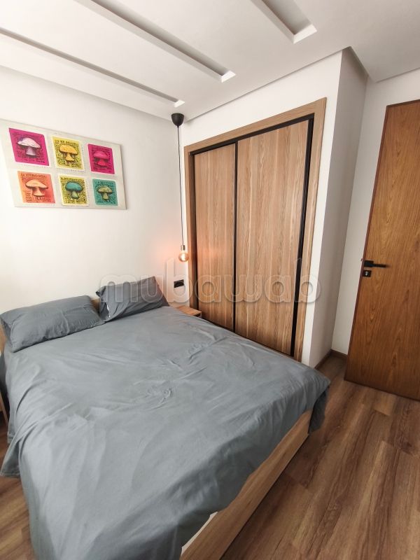 Rent this apartment in Les Hôpitaux. 1 Living area. Furnished