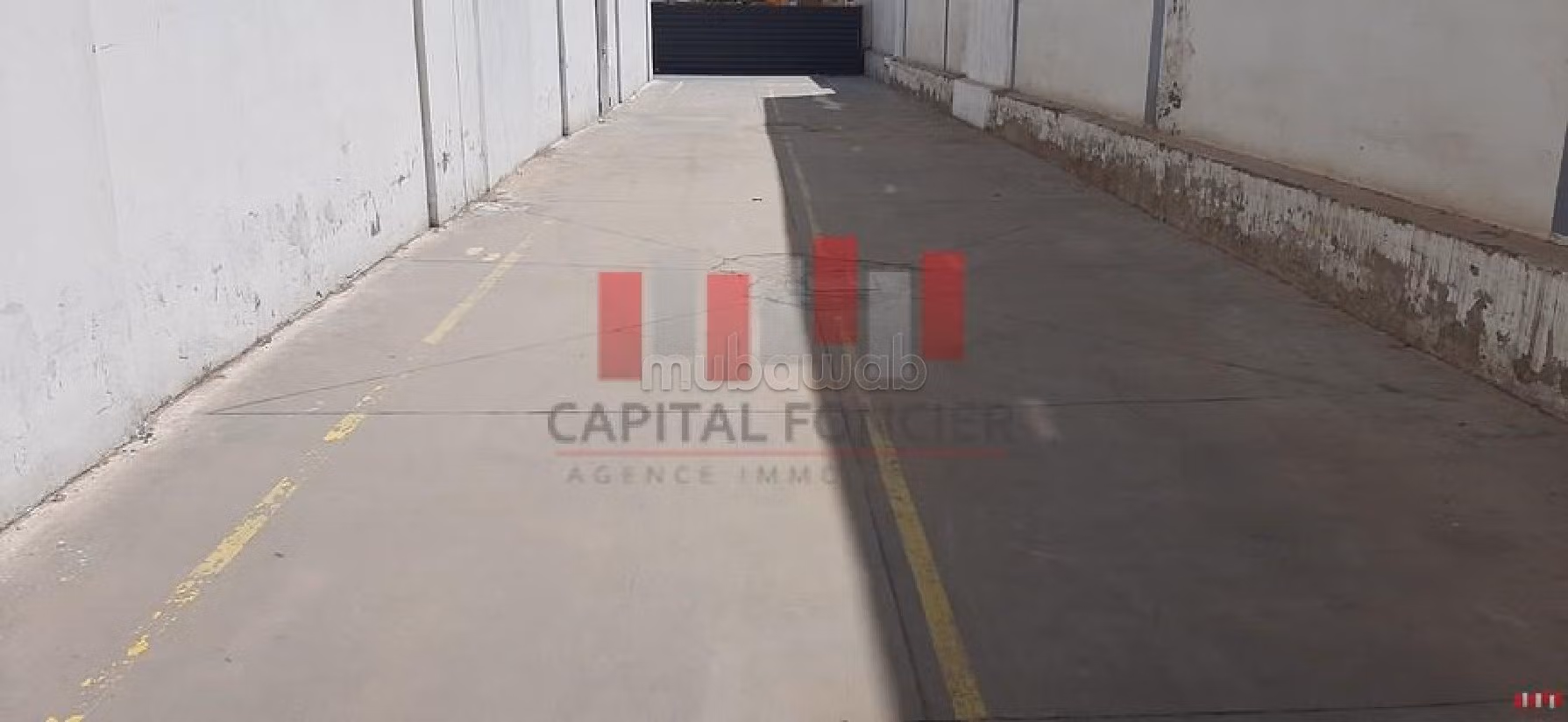 Usine industrielle de 2500 m2 de surface utile a la location a bouskoura oulad saleh