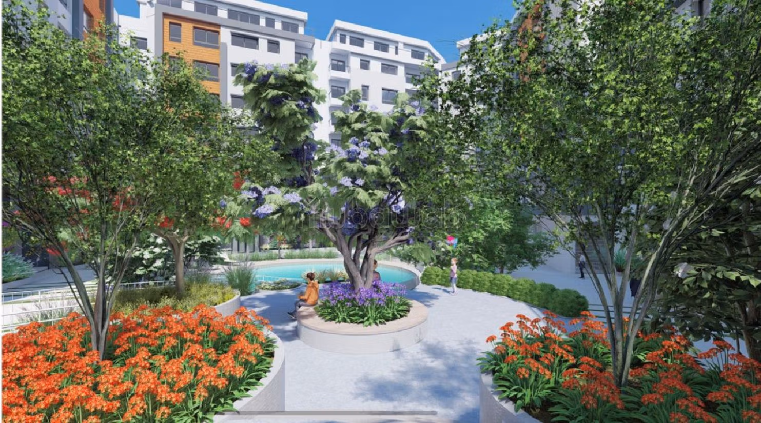 Appartement à l'achat à Marjane. Superficie 130 m². Prestation de conciergerie, belle Piscine