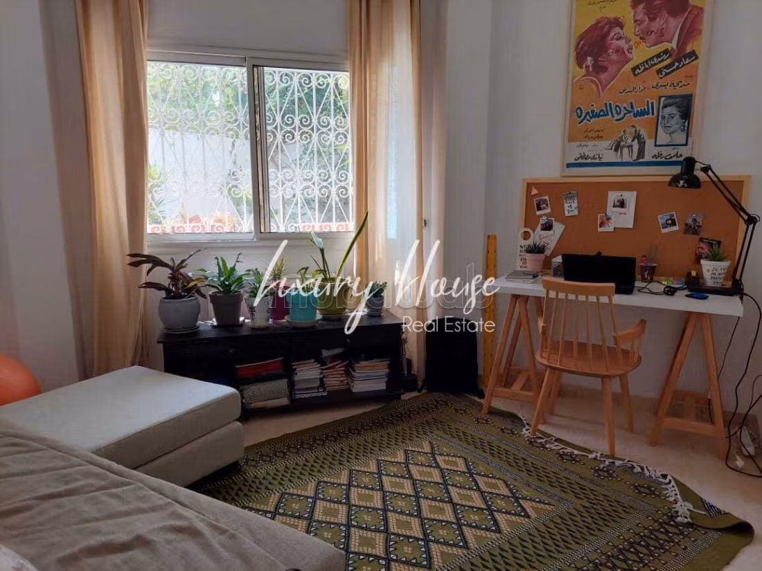 Splendido appartamento in affitto a La Marsa. Superficie di 130 m². Arredato