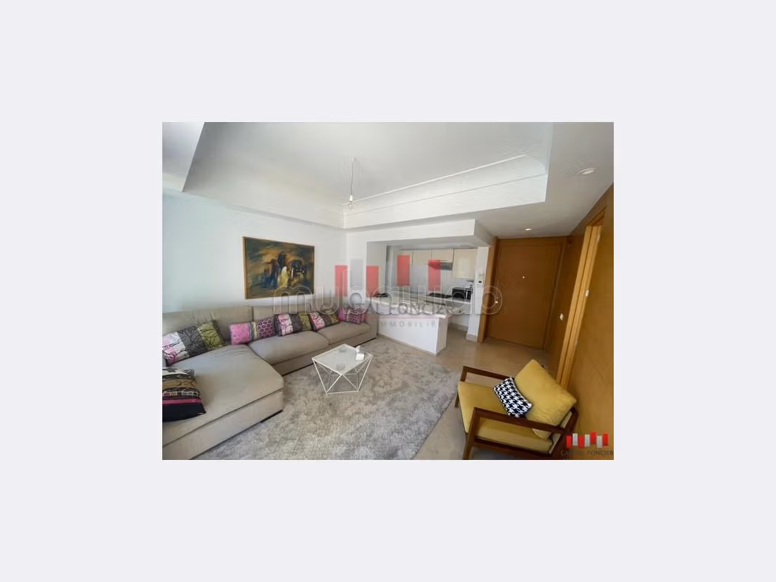 شقة رائعة للايجار بالدارالبيضاء. المساحة الكلية 62 م². 