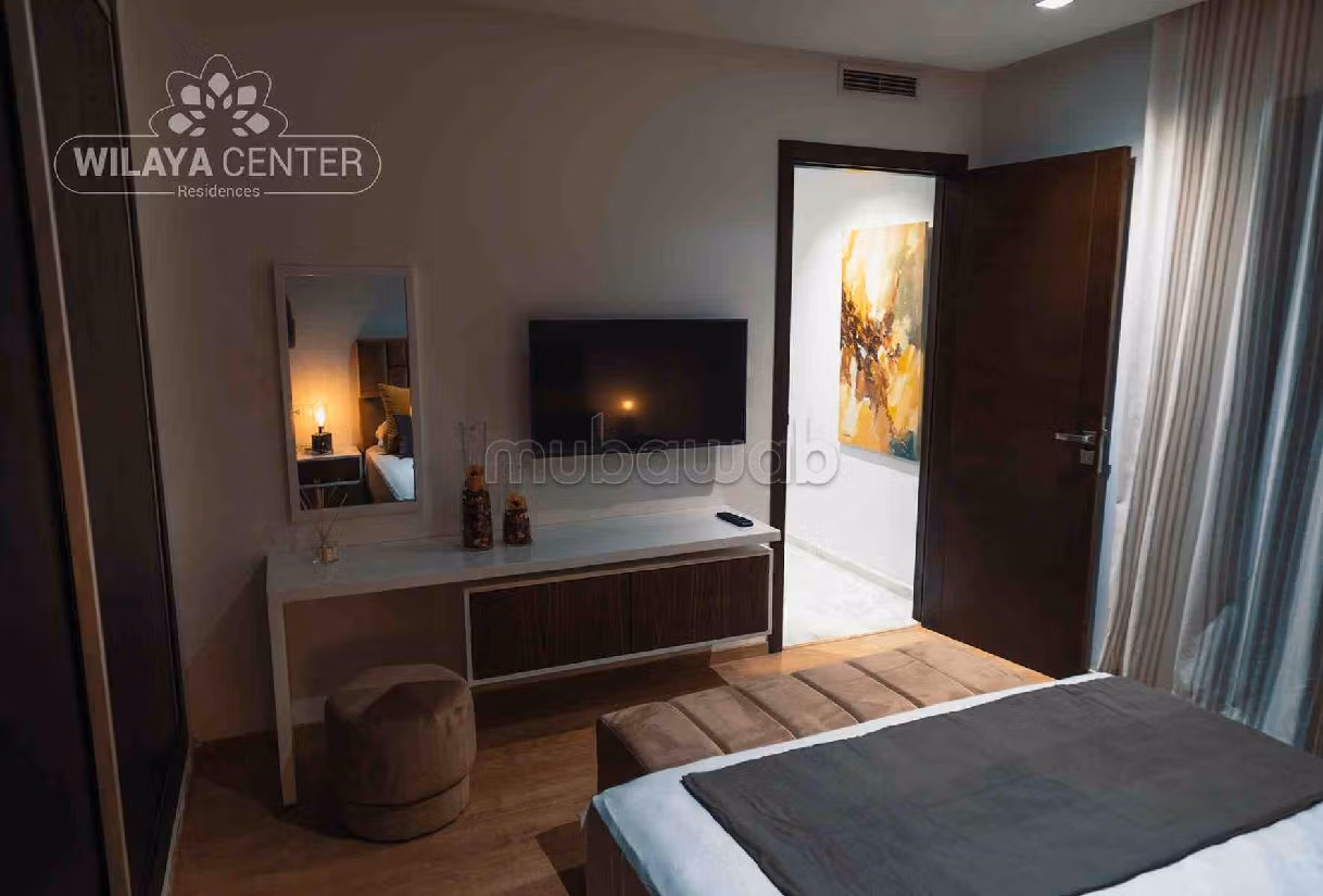 Fabulous apartment for sale in Wilaya. 3 rooms. Fully equipped kitchen. 