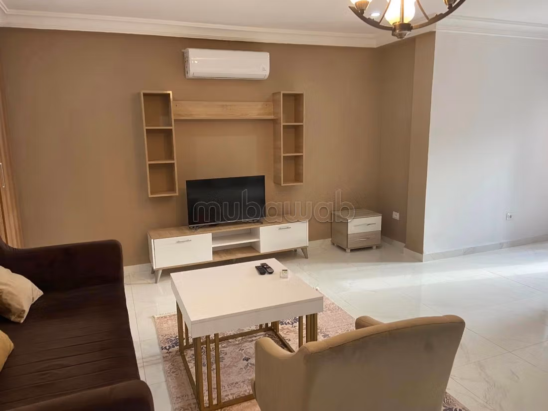 Apartment for rent in La Marsa. 2 lovely rooms. Storage unit. 