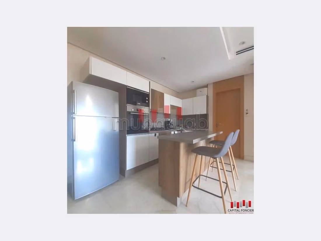 Flat for rent in Val Fleury. Large area 56 m². Boiler. 