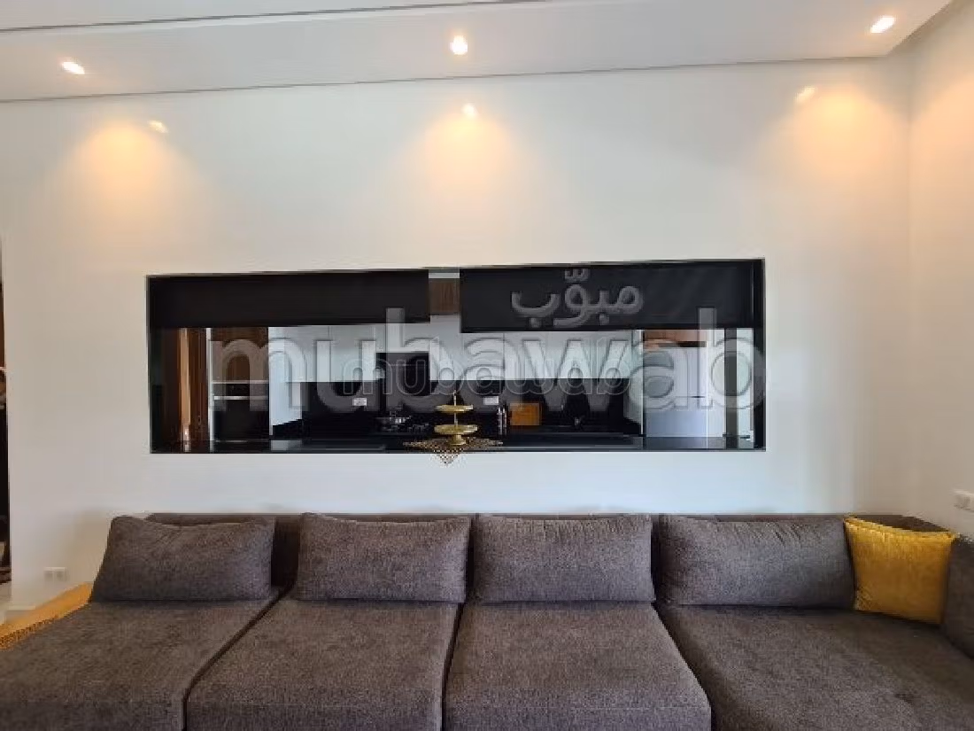 Rent an apartment in Casablanca Finance City. 2 beautiful rooms. New furniture. 