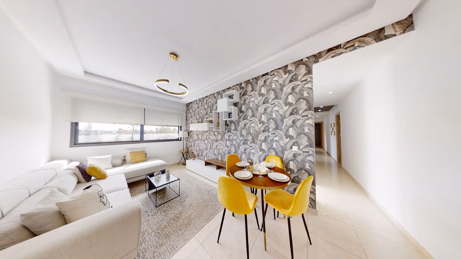 Sell apartment in Massira 2. 3 large living areas. Green areas, Balcony. 