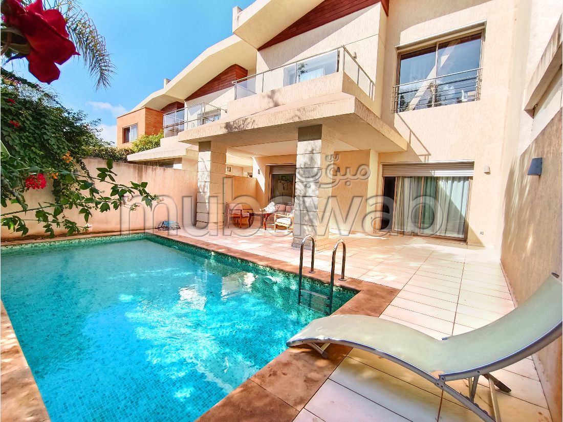 Magnifique villa à Vendre sur Prestigia, Bouskoura Mubawab
