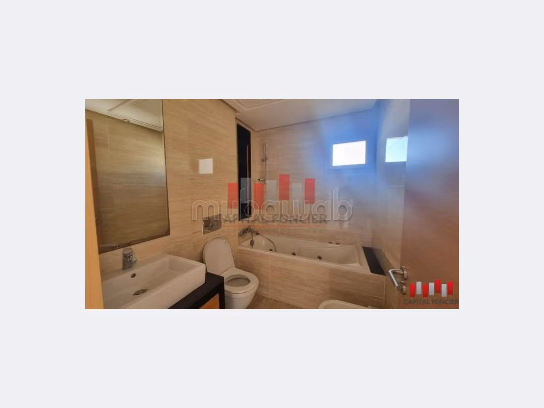 Bouskoura prestigia, location appartement vide, deux chambres