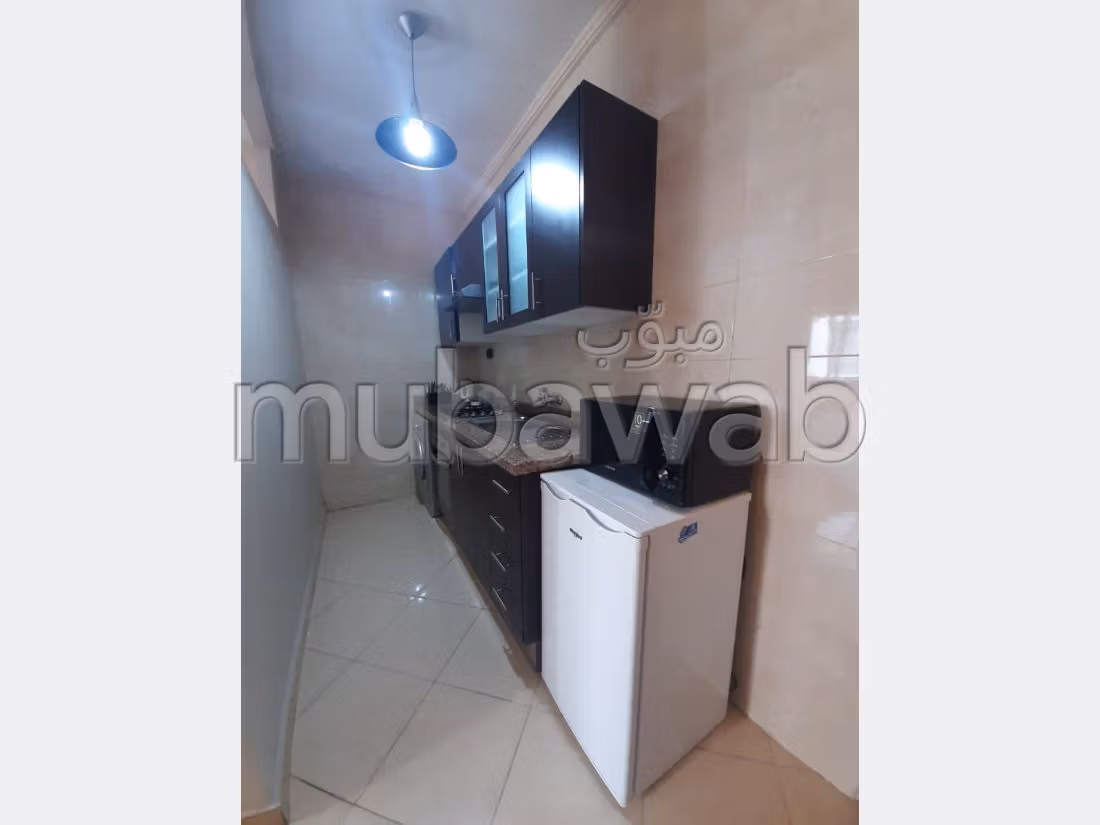 Rent an apartment in De La Plage. 2 large rooms. Attic. 