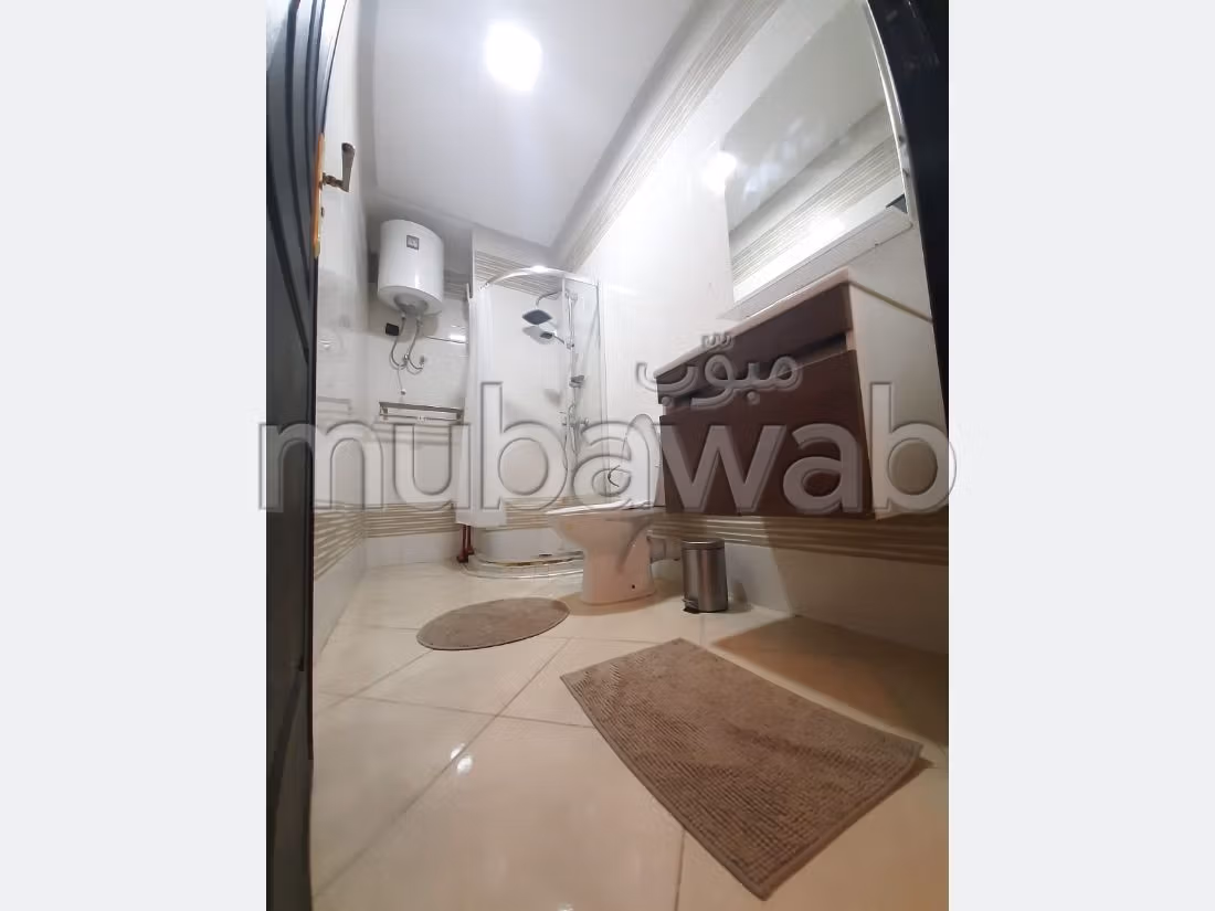 Rent an apartment in De La Plage. 2 large rooms. Attic. 