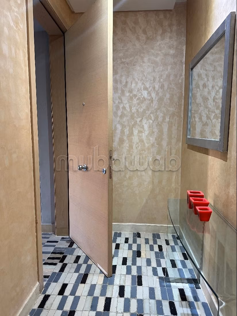 Affitto di un bellissimo appartamento a Agdal. 2 belle camere da letto. Ammobiliato