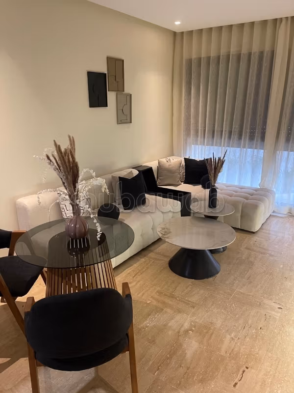 Studio meublé neuf à louer à Casa Finance City