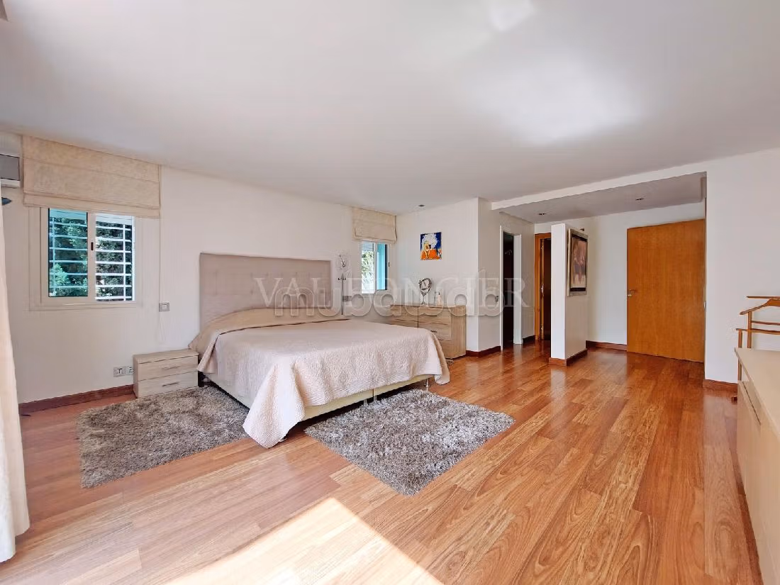 Location villa meublée ou vide 600m2 4chambres Longchamps, Casablanca