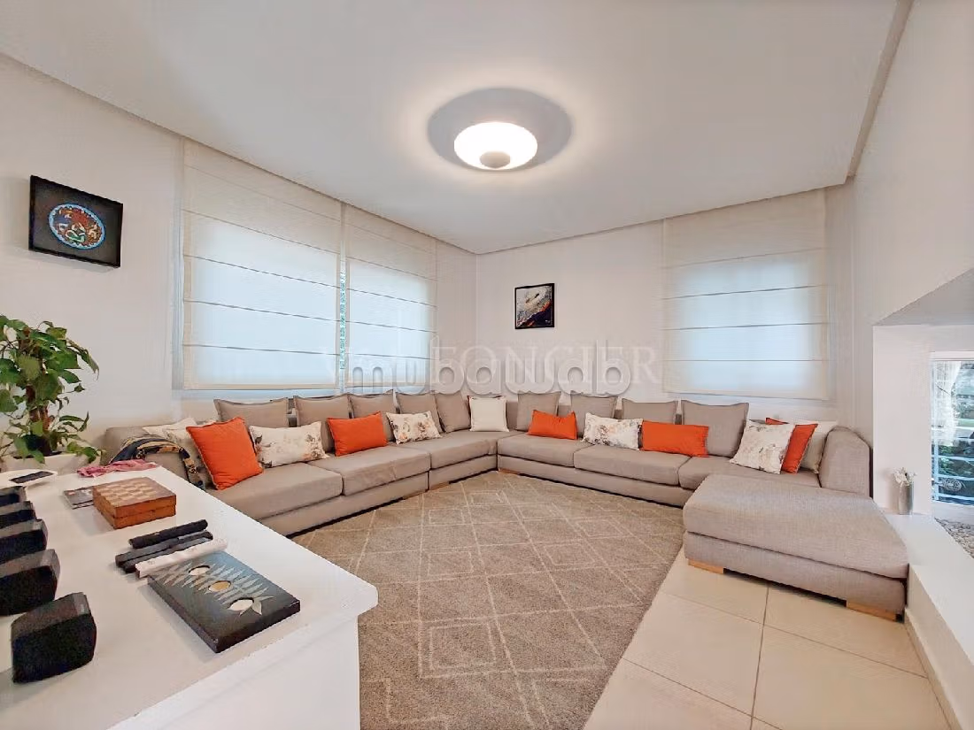 Location villa meublée ou vide 600m2 4chambres Longchamps, Casablanca