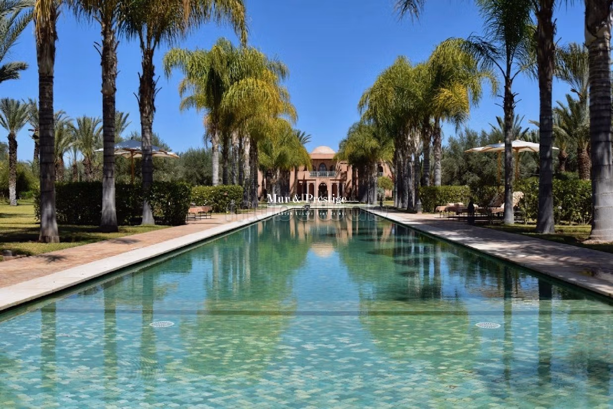 Palais en vente à Marrakech sur 4 hectares Agence Immobilière