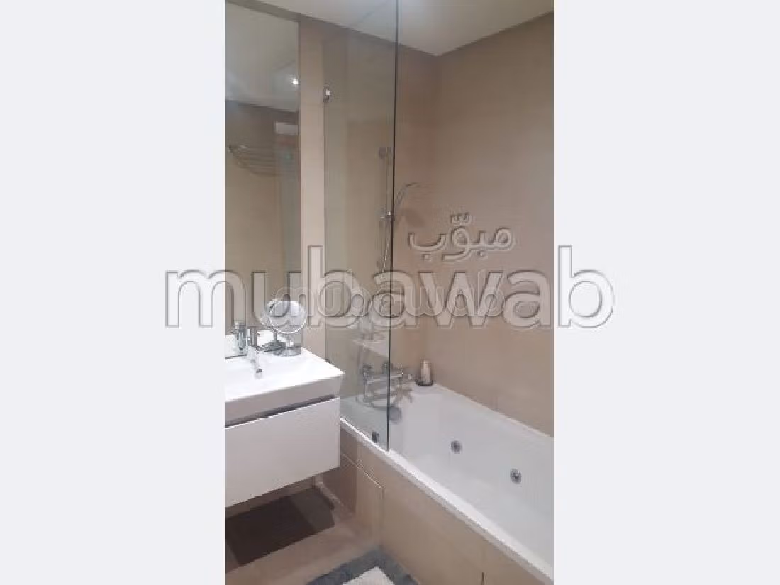 Affitto di uno splendido appartamento a Ain Diab. Superficie di 160 m². arredato. 