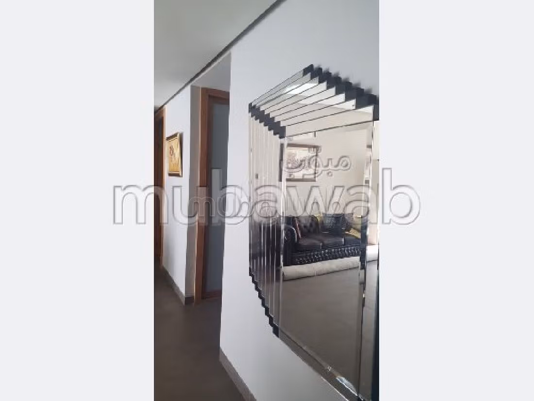 Affitto di uno splendido appartamento a Ain Diab. Superficie di 160 m². arredato. 