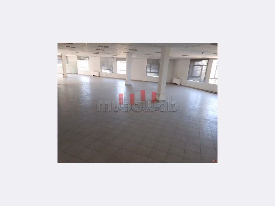 مكاتب ومحلات للبيع ببوسكورة. المساحة الكلية 8000 م². 