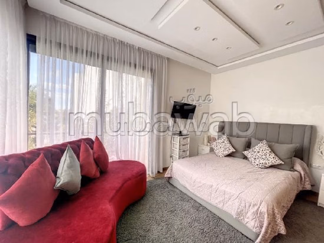 Sublime Villa jumelée à louer sur Bouskoura Ville Verte, disponible le 1er Juillet 2025
