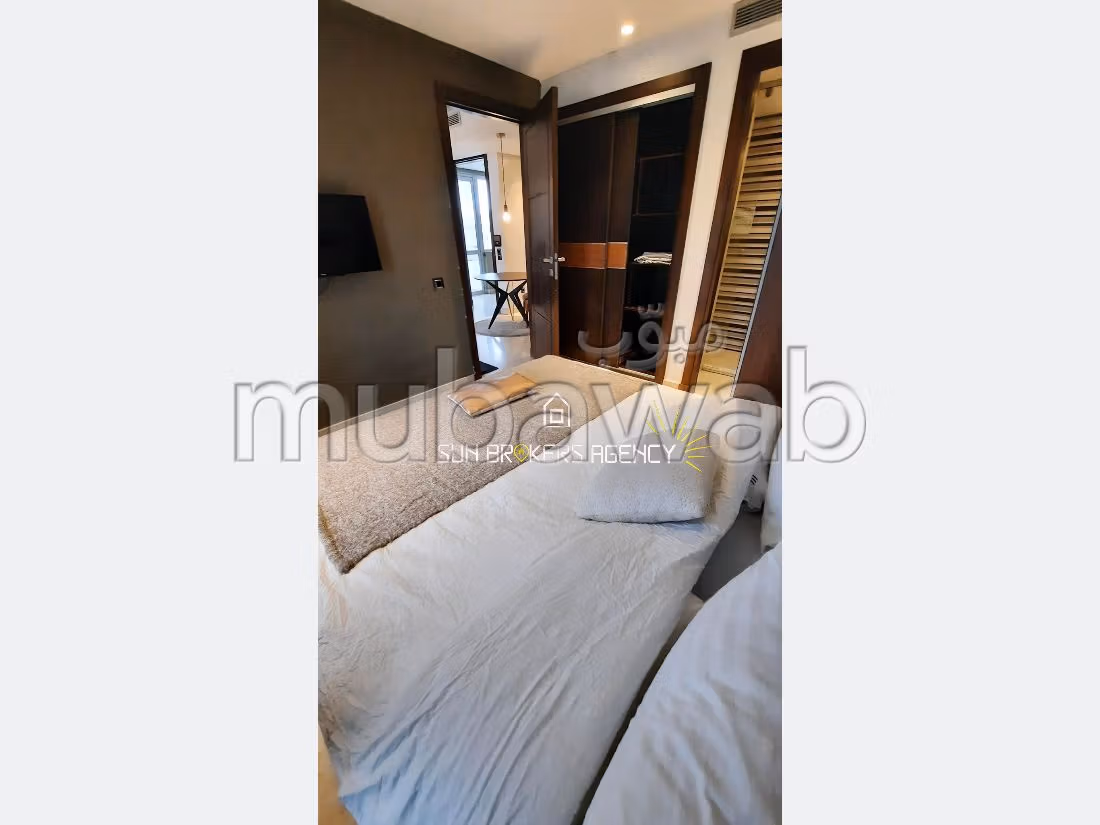 Affitto di uno splendido appartamento a Palmier. Superficie 65 m². Arredato