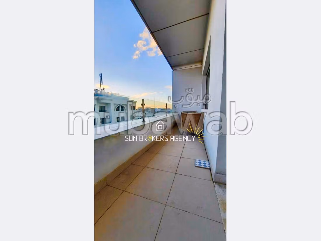 Affitto di uno splendido appartamento a Palmier. Superficie 65 m². Arredato