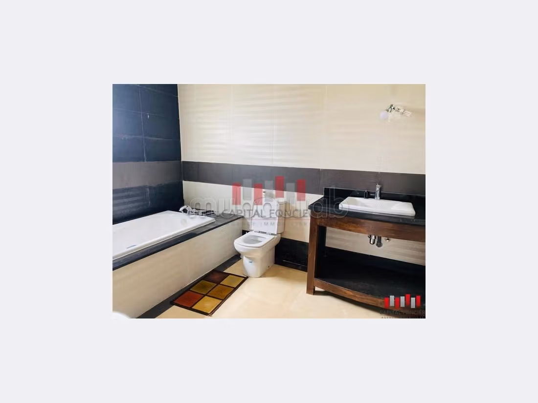 High quality villa rental in Ain Diab. Small area 1400 m². Air-conditioned. 